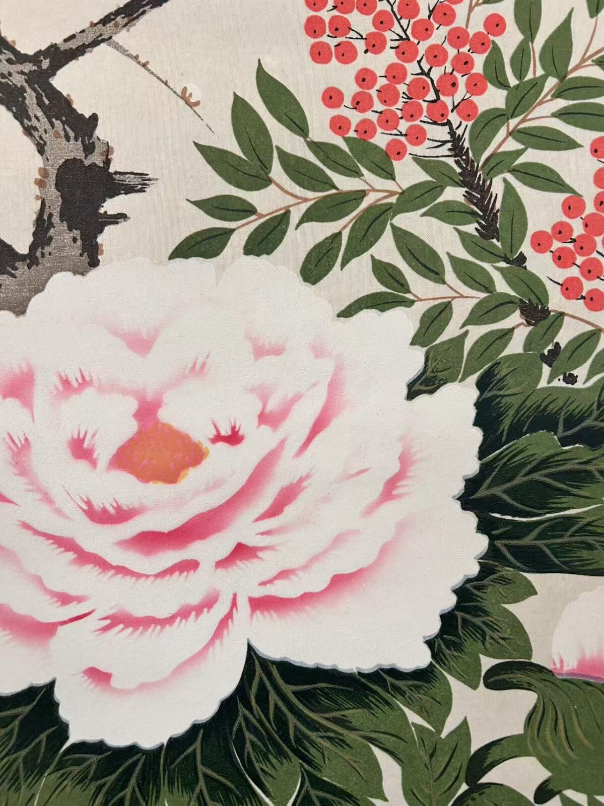 Japanese hanging scroll，Print Matter,Early Showa period#Z1768