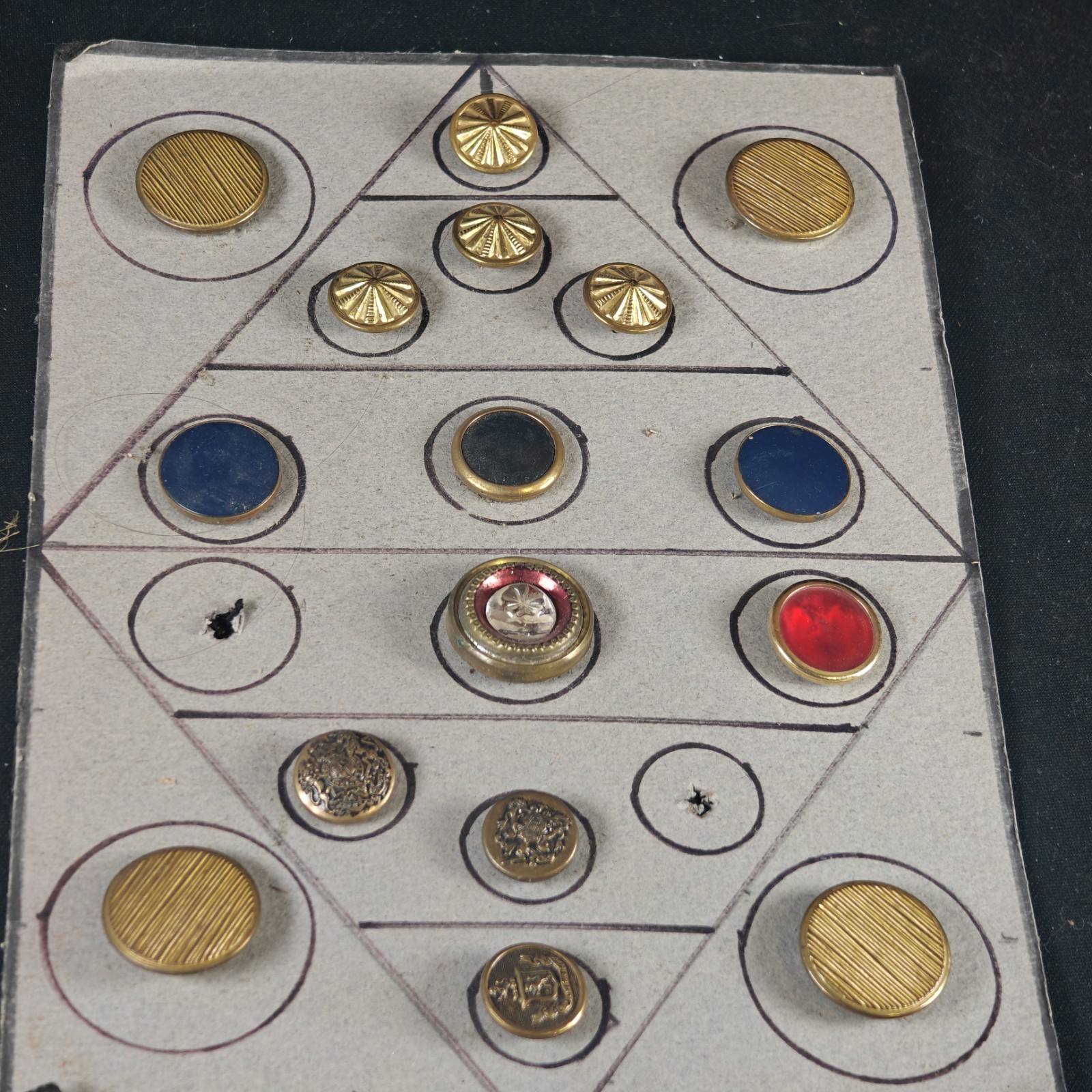 Collection Lot Antique And Vintage Buttons Victorian Picture