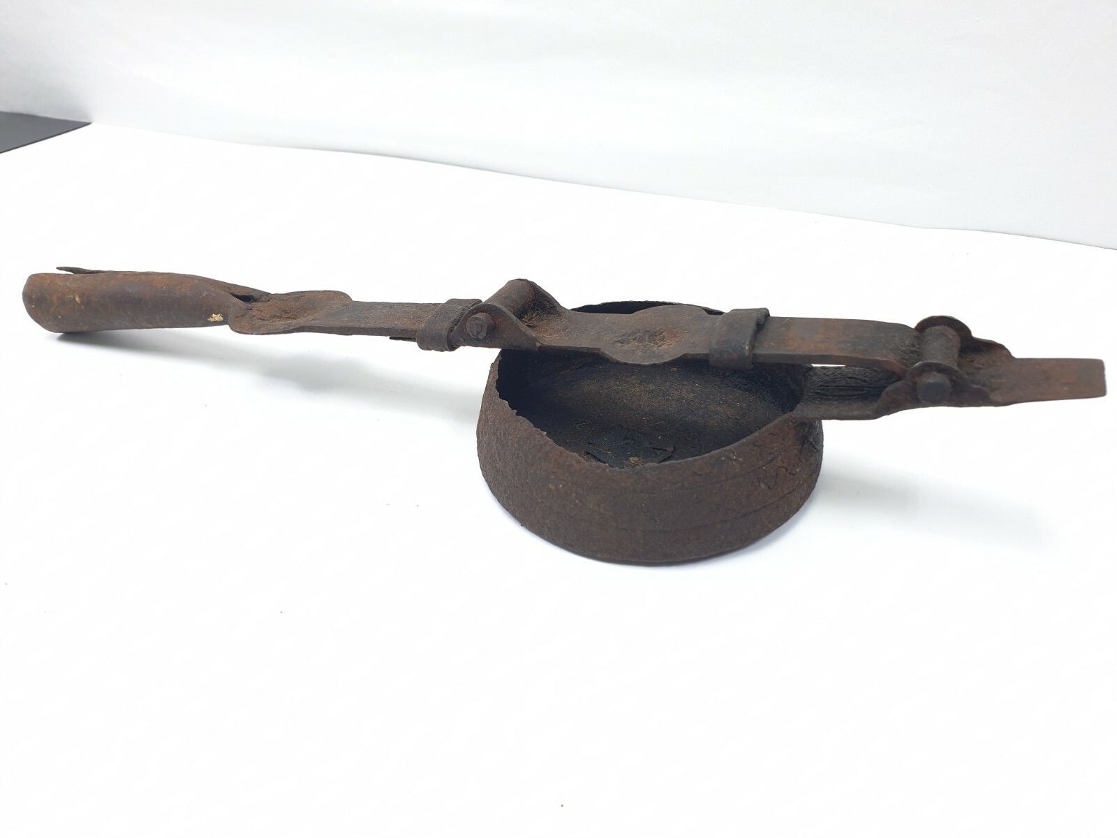 Ottoman Antique Coffee Pan, Folding Coffee Bean Roaster for Traveler Coffee Bean