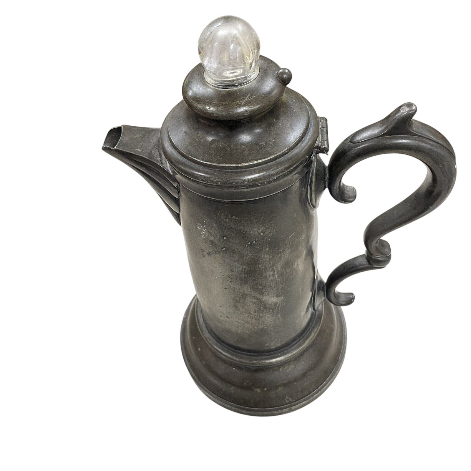 Vintage Antique 1800s? Hartford Silverplate Water Tea Pitcher? #1950 13” – BN