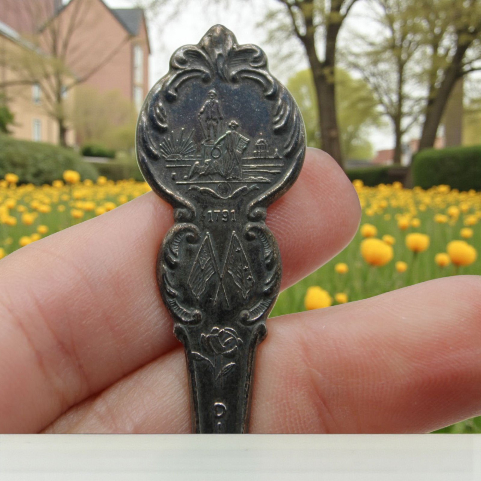 District of Columbia Washington DC 1791 American Collectors Guild Spoon 1950’s