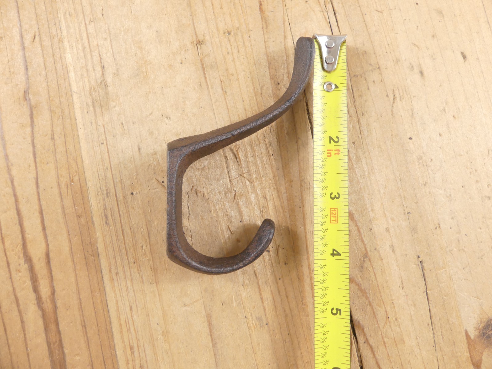 10 Coat Hooks Hat Hook Hall Tree 3″ Rustic Towel Vintage Style Cast Iron Wall