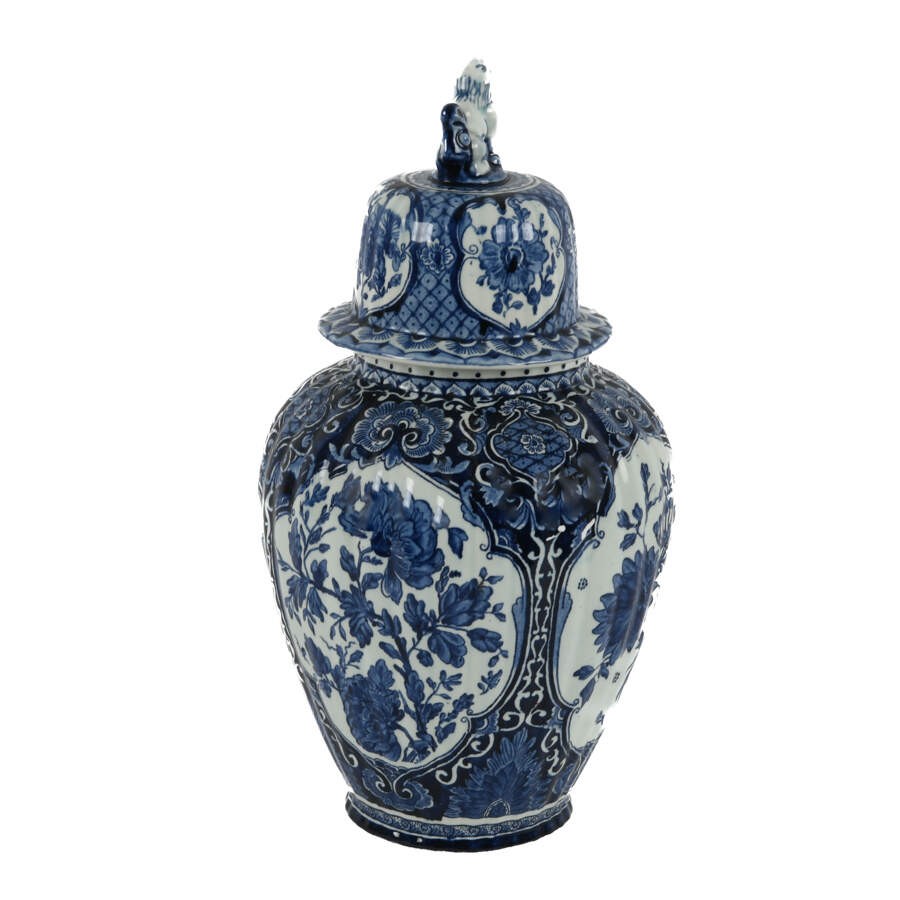 Royal Sphinx Delft Baluster Vase