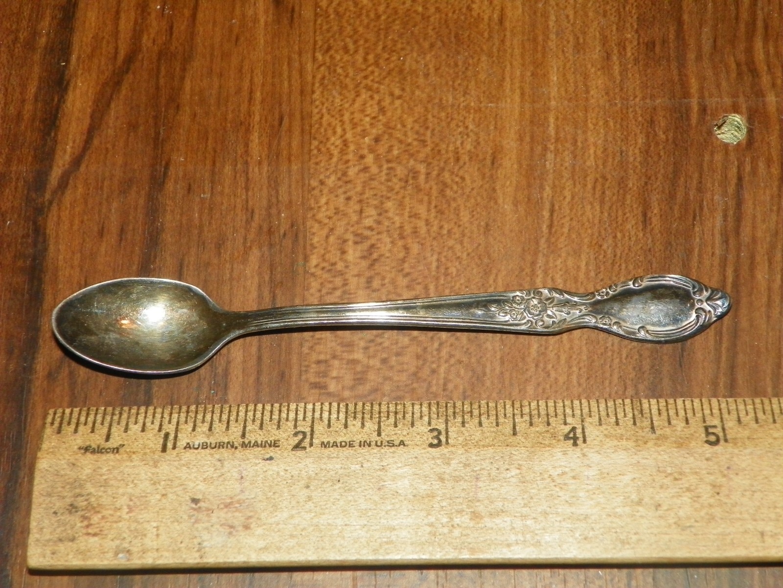 1954 WM. ROGERS & SON “VICTORIA ROSE” Silver-Plated Spoon