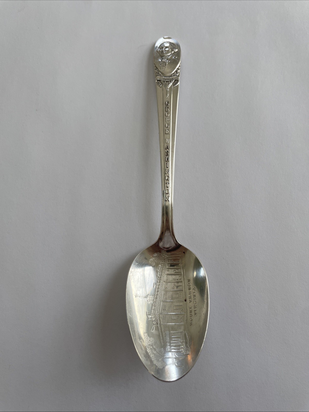 Vintage Spoon US Collectible. 6” George Washington First President