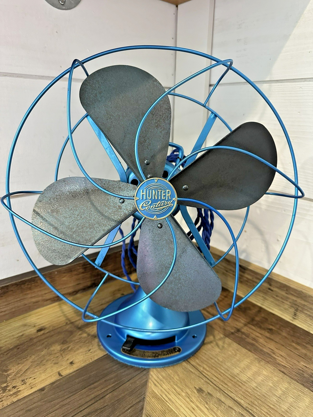 Antique 1941 Hunter Century Desk Fan *Restored*