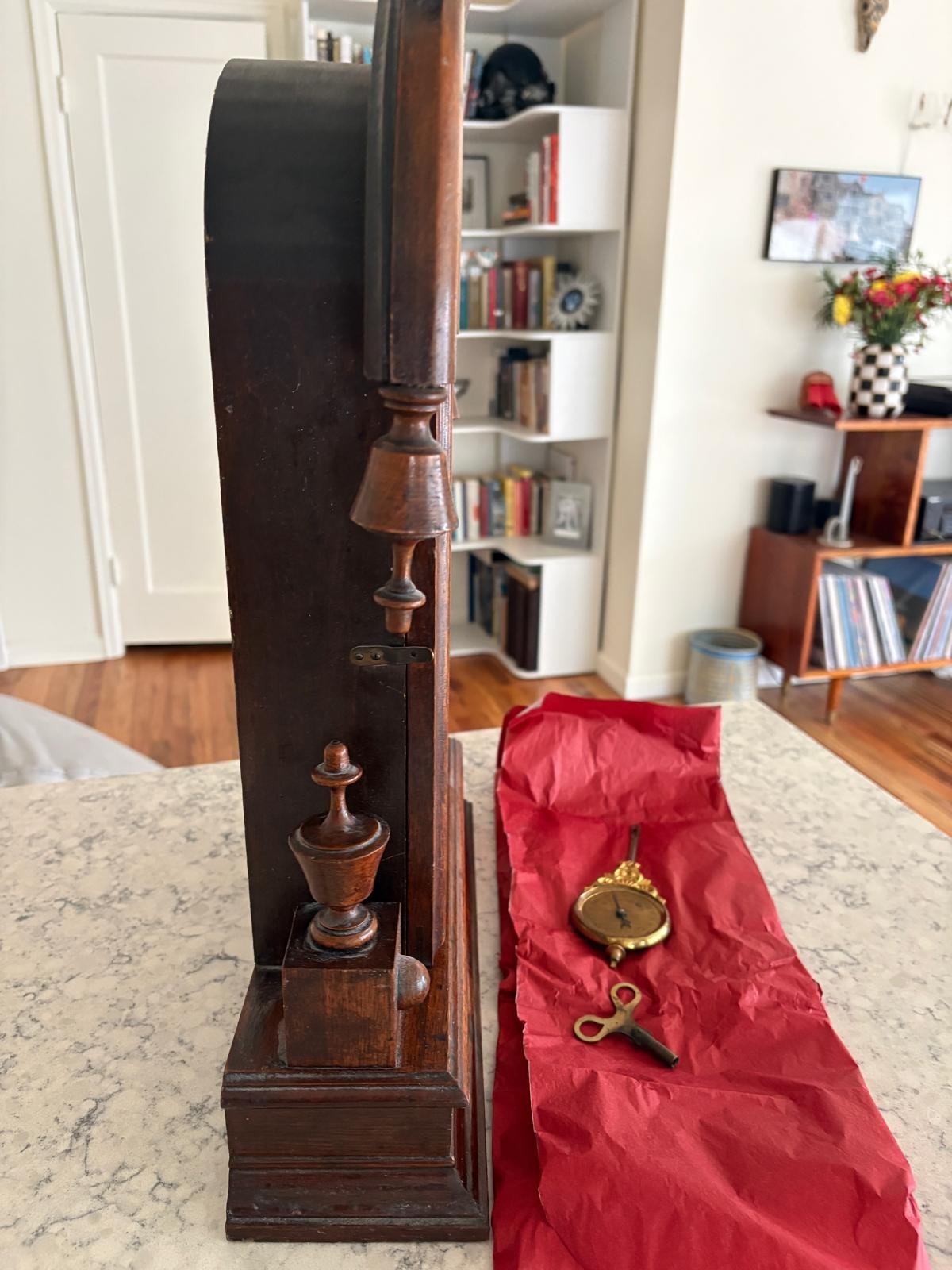 New Haven Clock Co Mantle Clock