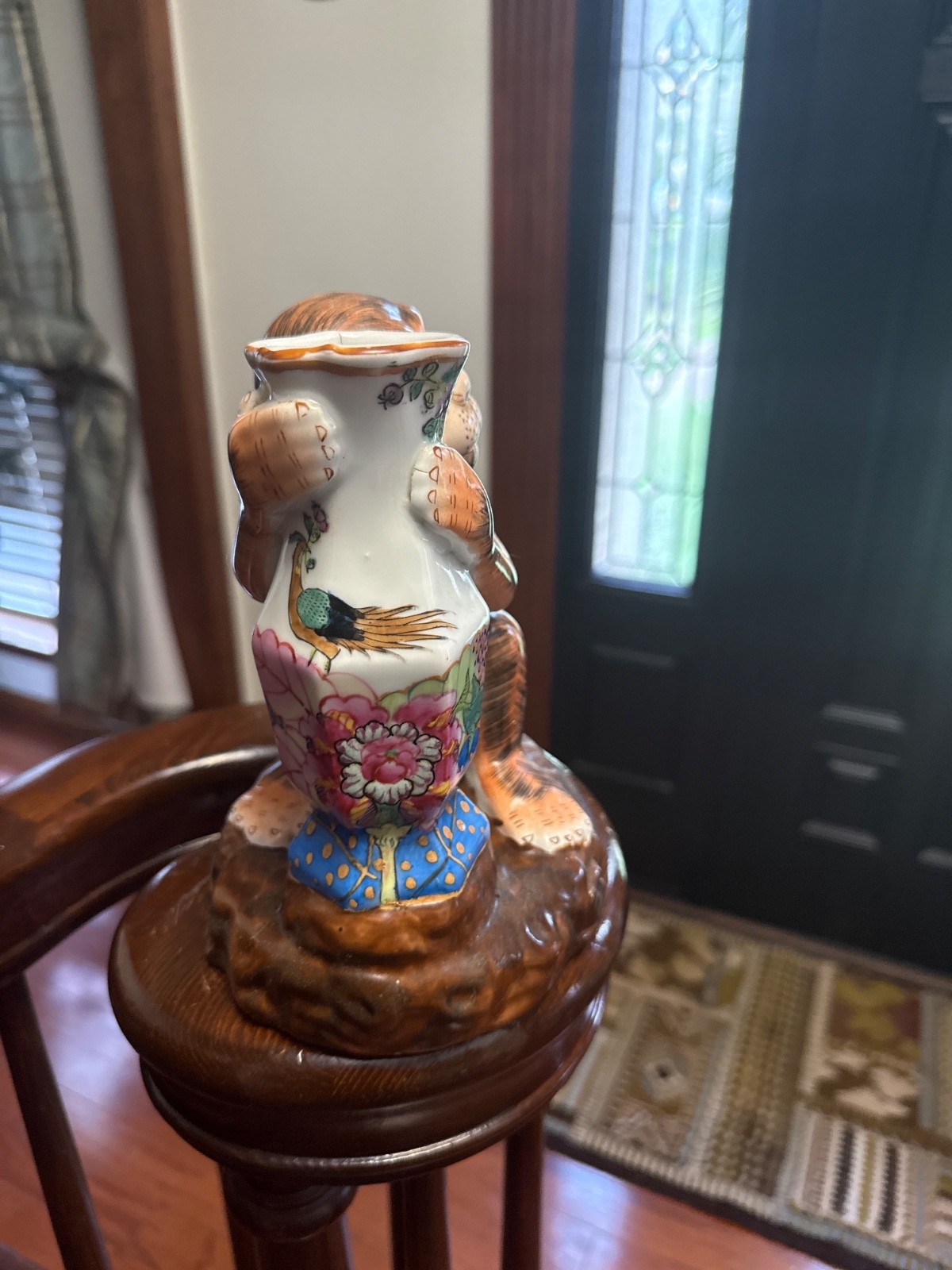 20th century Chinese porcelain monkey