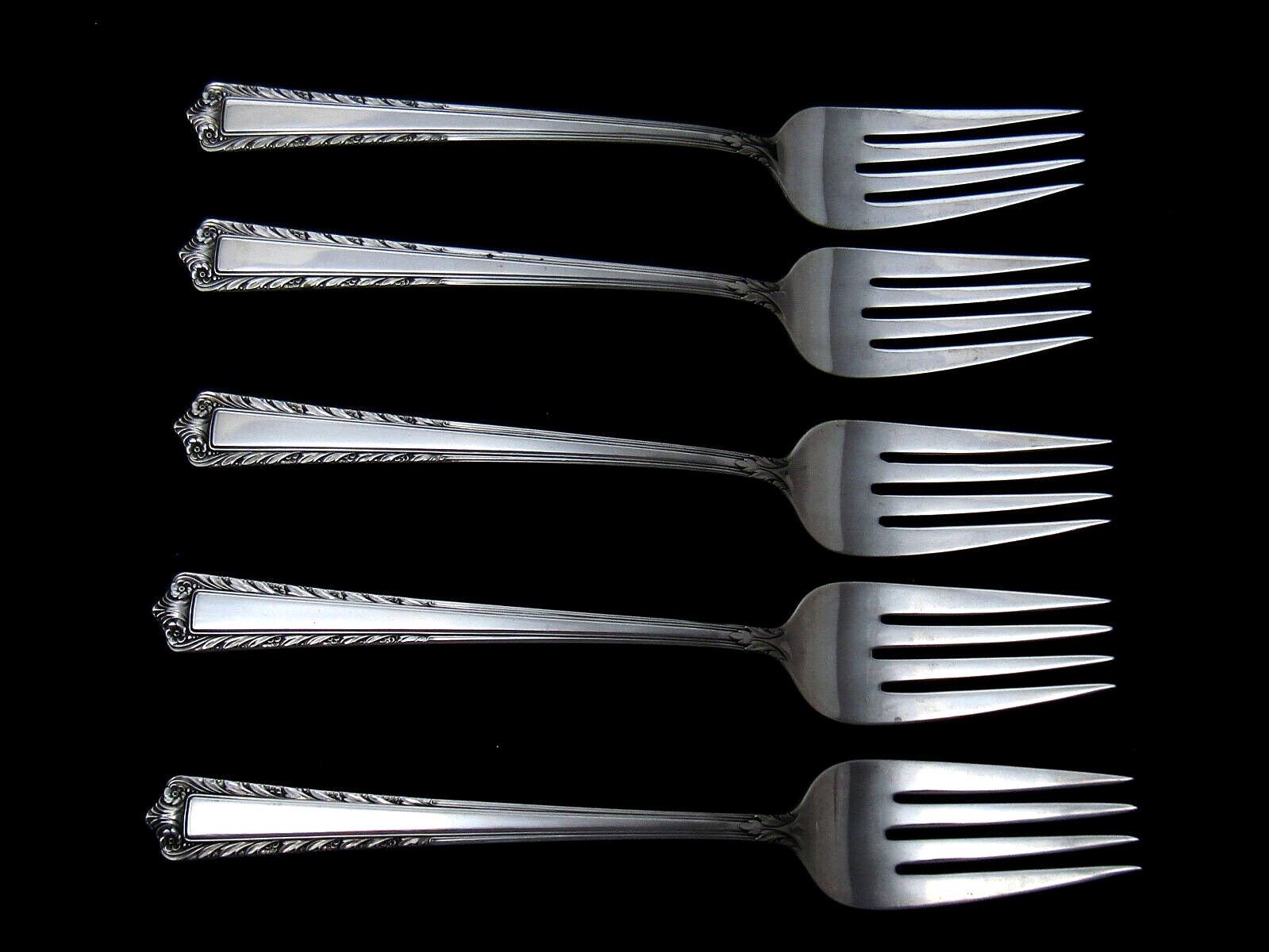 ❤️ FINE ARTS c. 1947 PROCESSIONAL STERLING FLATWARE SET 27pC