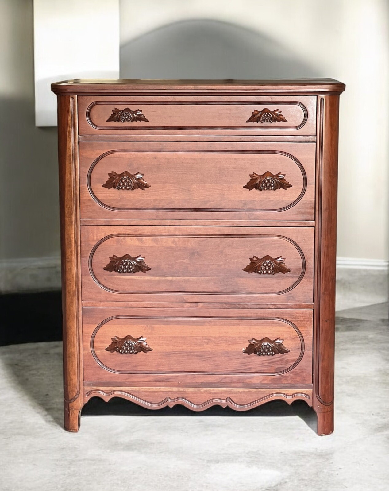 Davis Cabinet Company, Lilian Russel Collection Cherry Dresser. Can Be Shipped.