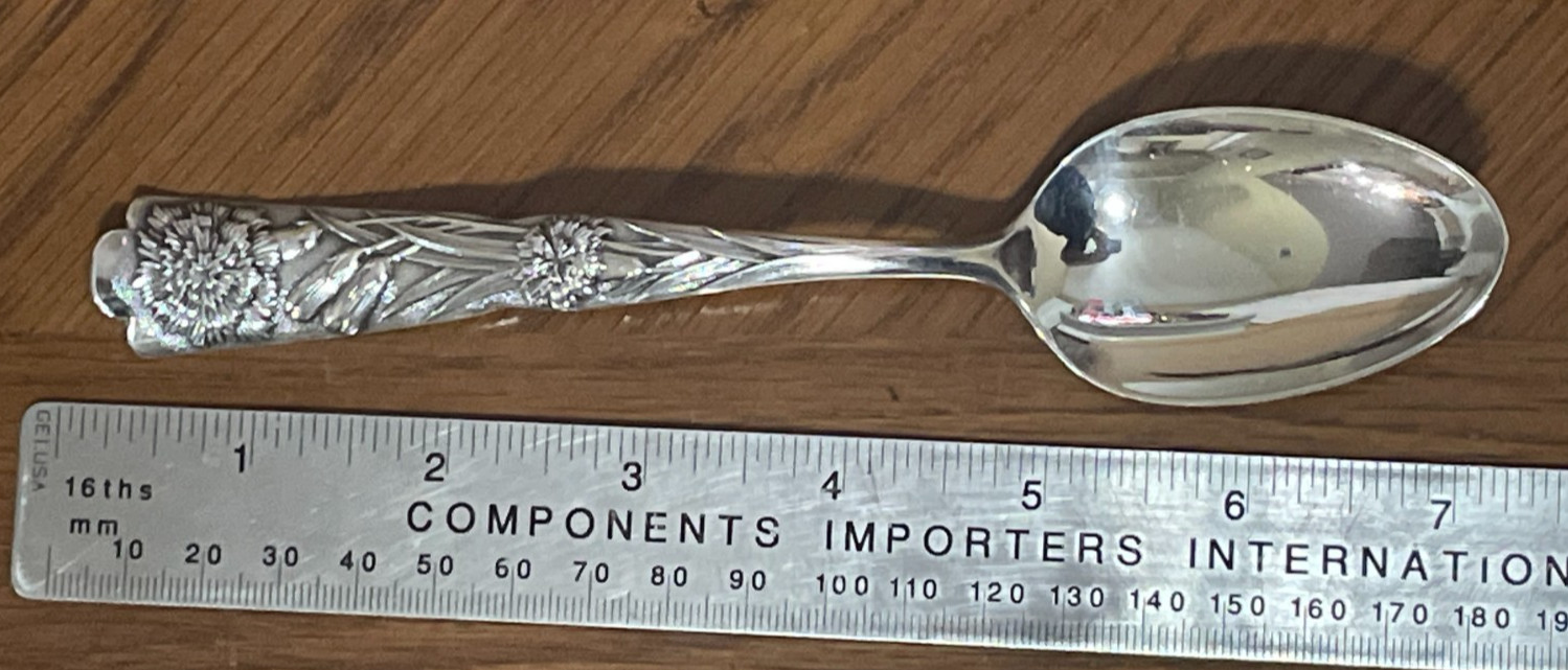 George W Shiebler Sterling Silver 925 Flora??? 54 g