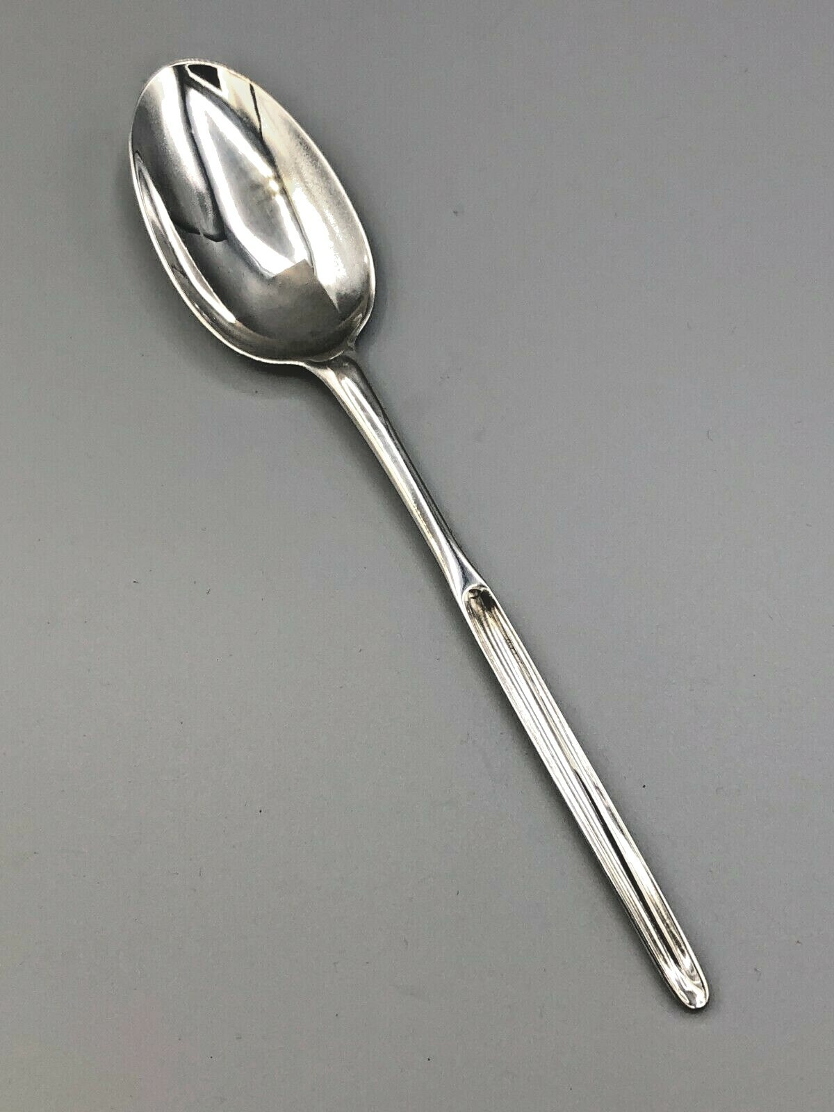 English Sterling Silver double ended Marrow Scoop / Spoon 8 3/8″, Georgian Era