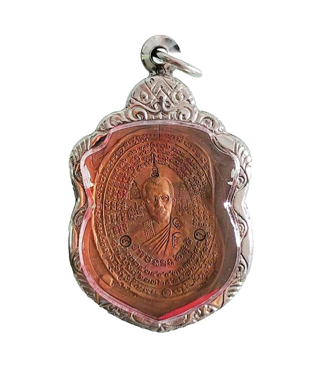 Yant Amulet Phra Arjarn O Horcrux Coin Talisman Charm Business Protection Thai