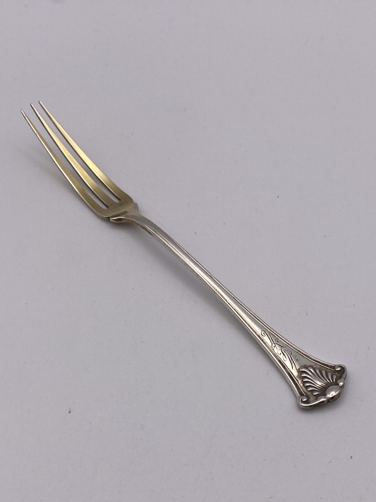 Delicate J.E. Caldwell Sterling Silver Berry Fork