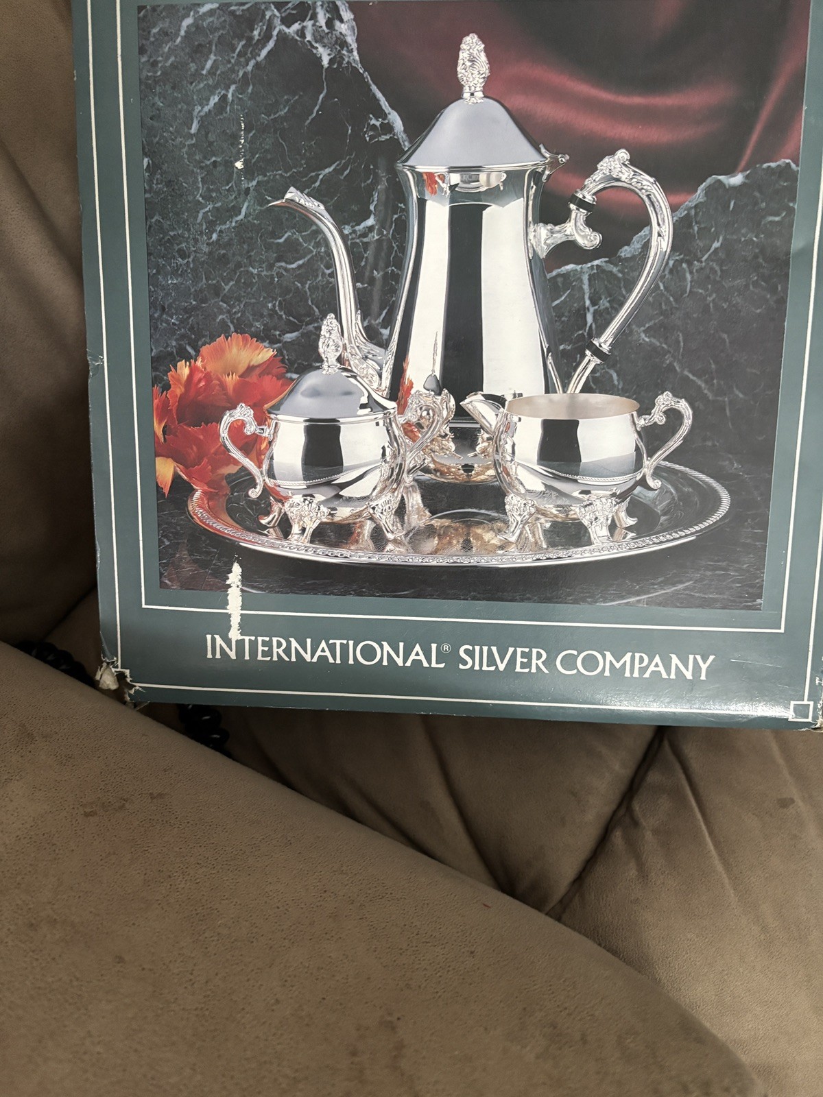 Camille International Silver Company Tea Set