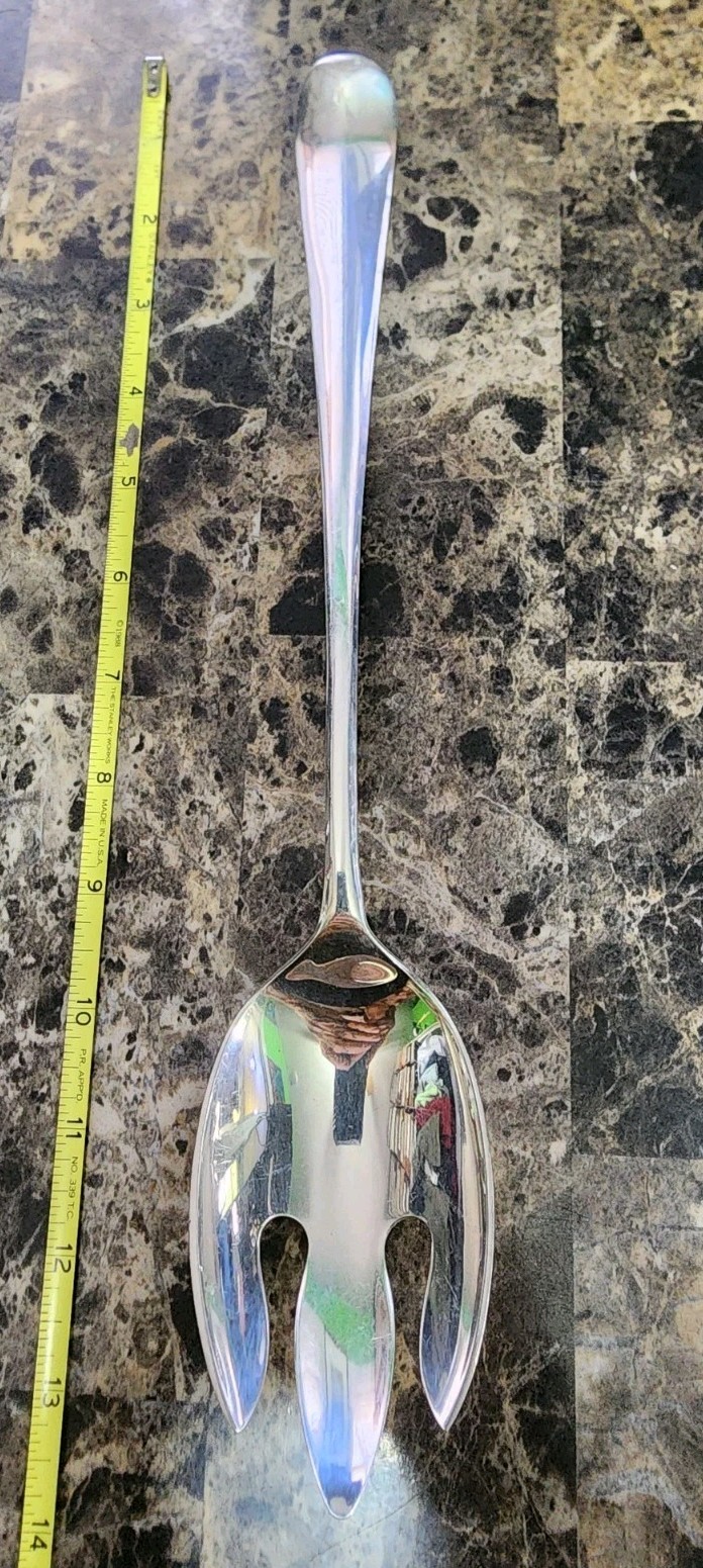 VINTAGE GEORGIAN PATTERN GARRITY SILVERPLATED SPORK/ FORK G 48 🥗🥘