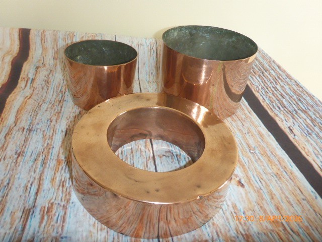 3 Good 19th Century Copper Jelly Moulds – Kitchenalia