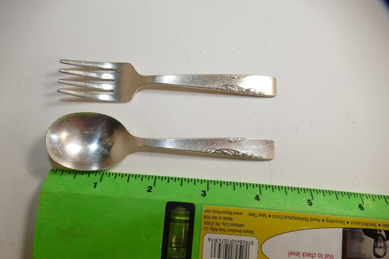 Child Kid Youth Fork & Spoon PROPOSAL Silverplate 1881 Rogers Oneida Ltd