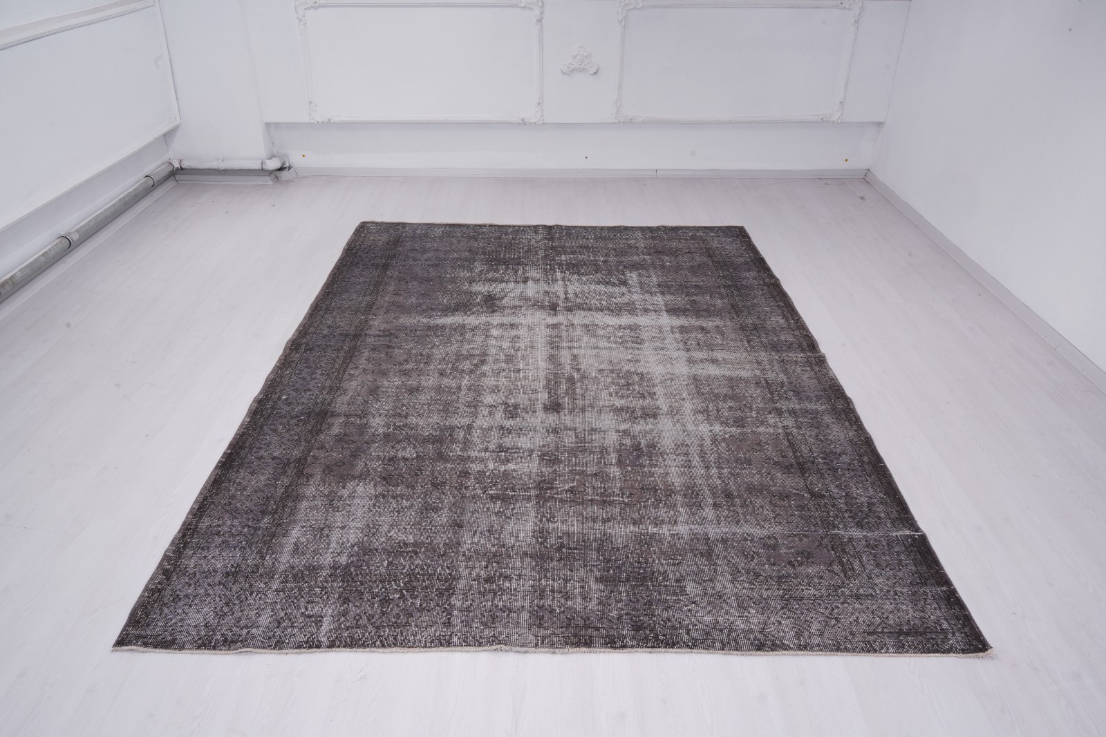 7×10 Area Rug Large Turkish Carpet Oushak Oversize Vintage Rug Antique Rug 502