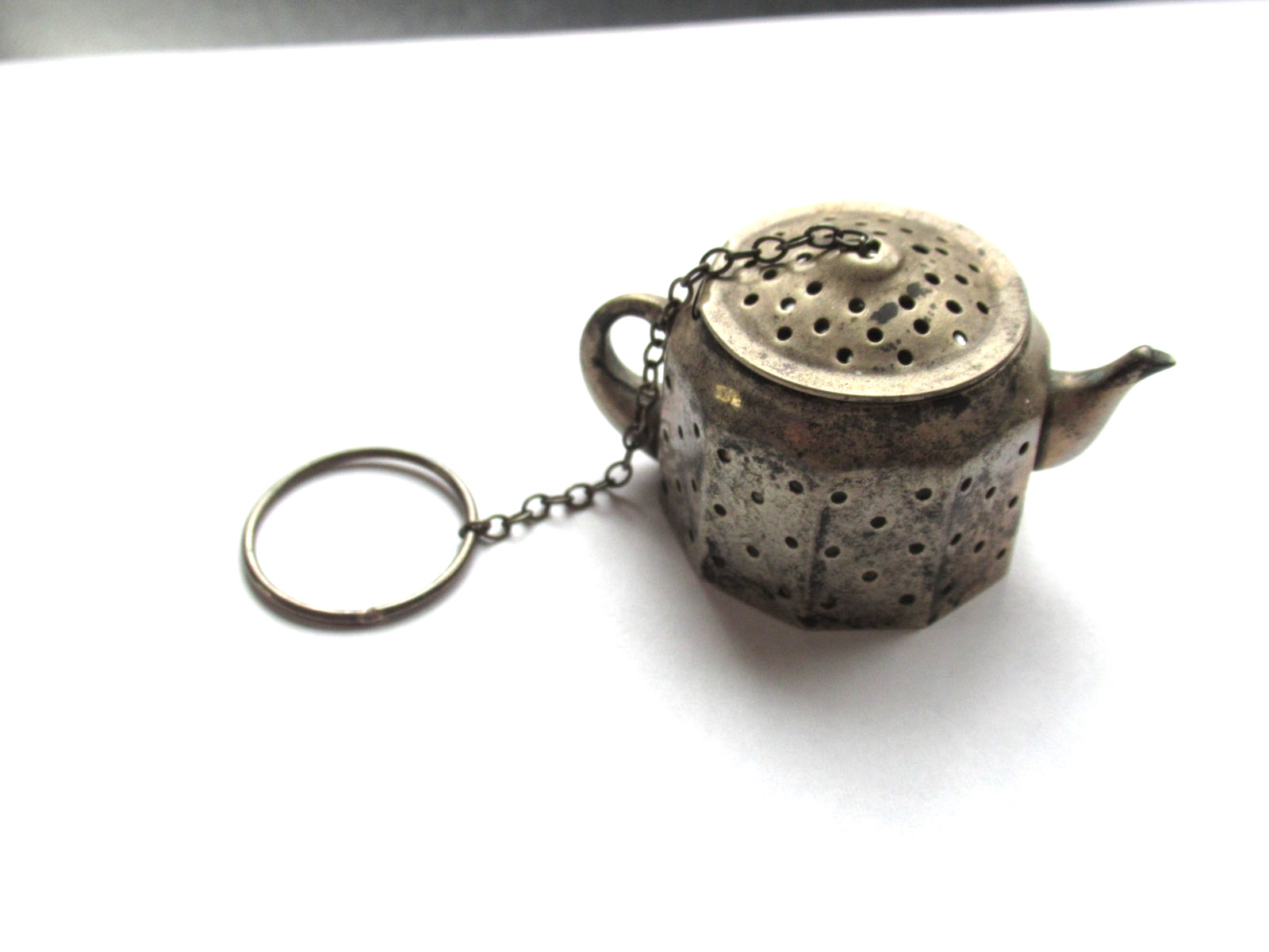 Darling Vintage Sterling Tea Pot Shape Tea Strainer Infuser Amcraft Mass