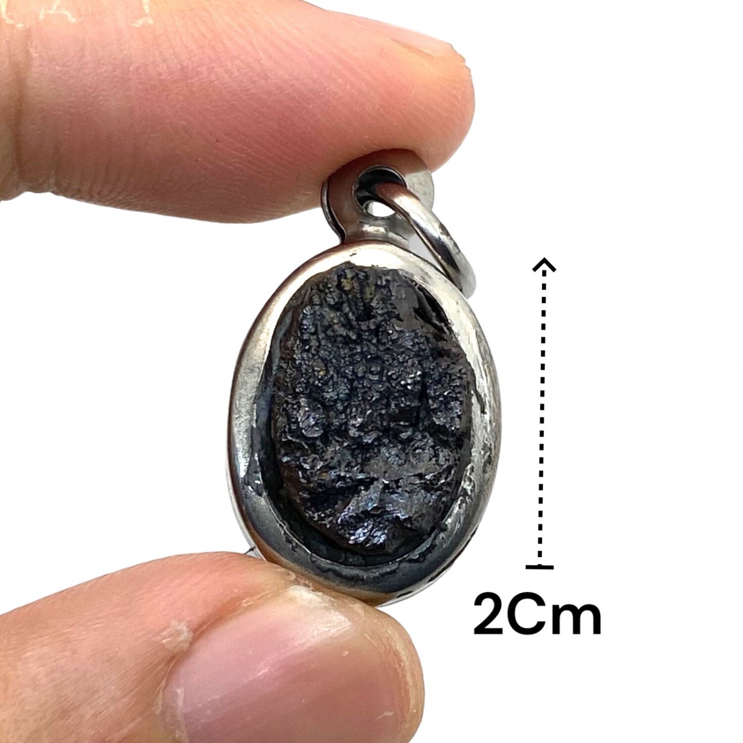 MINI LekLai Kho Larn Growable Natural Stone Thai Amulet Pendant Life Protect