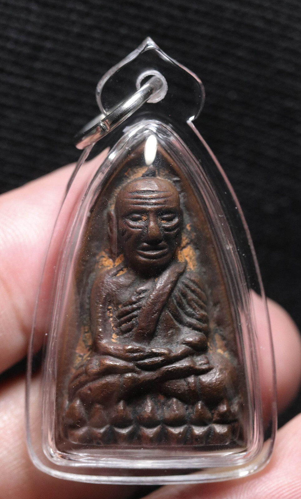 Taorid Luang Pu Thuad Wat ChangHai Pattani Rare Thai Amulet Pendant BE 2505