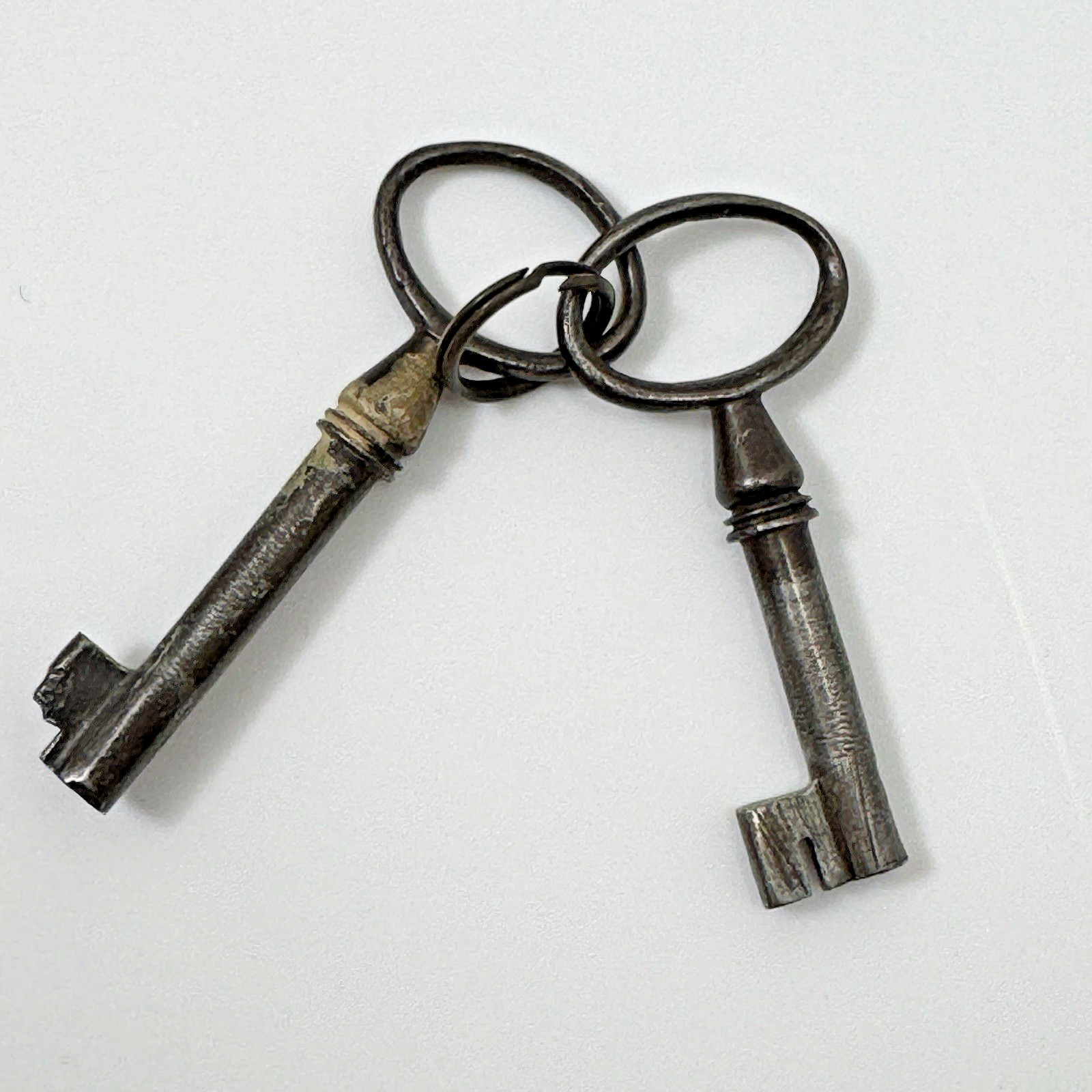 Vintage Antique Skeleton Key Lot 20pc Corbin 1887 Patent Luggage Clock Door