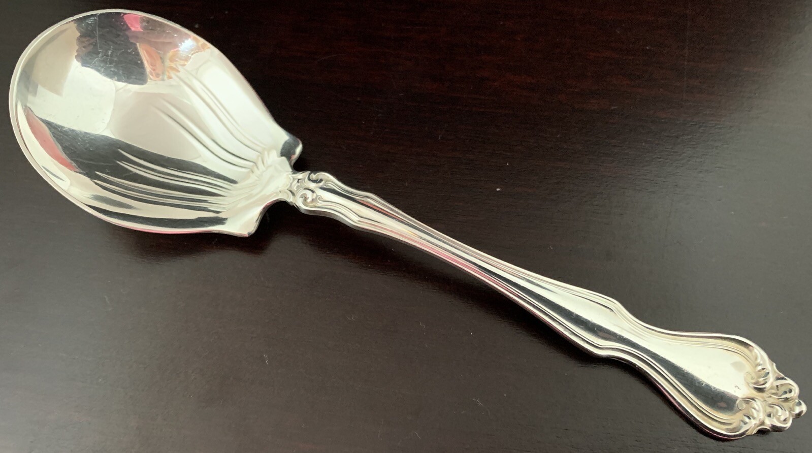 Westmorland Sterling Silver Flatware, George and Martha, Sugar Spoon, 5 7/8 in