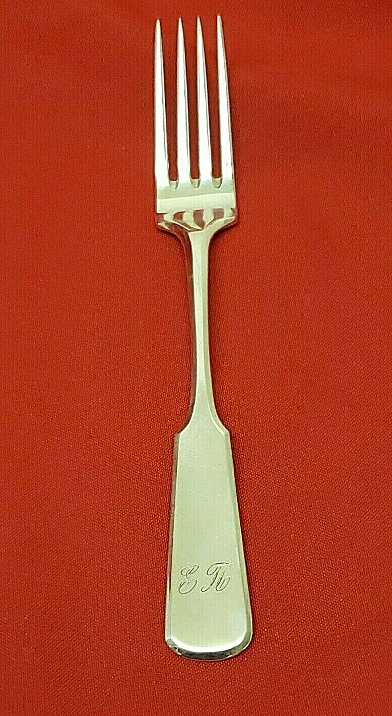 Antique 84 Silver Russian Dinner Fork by T.Werner & Son 11637