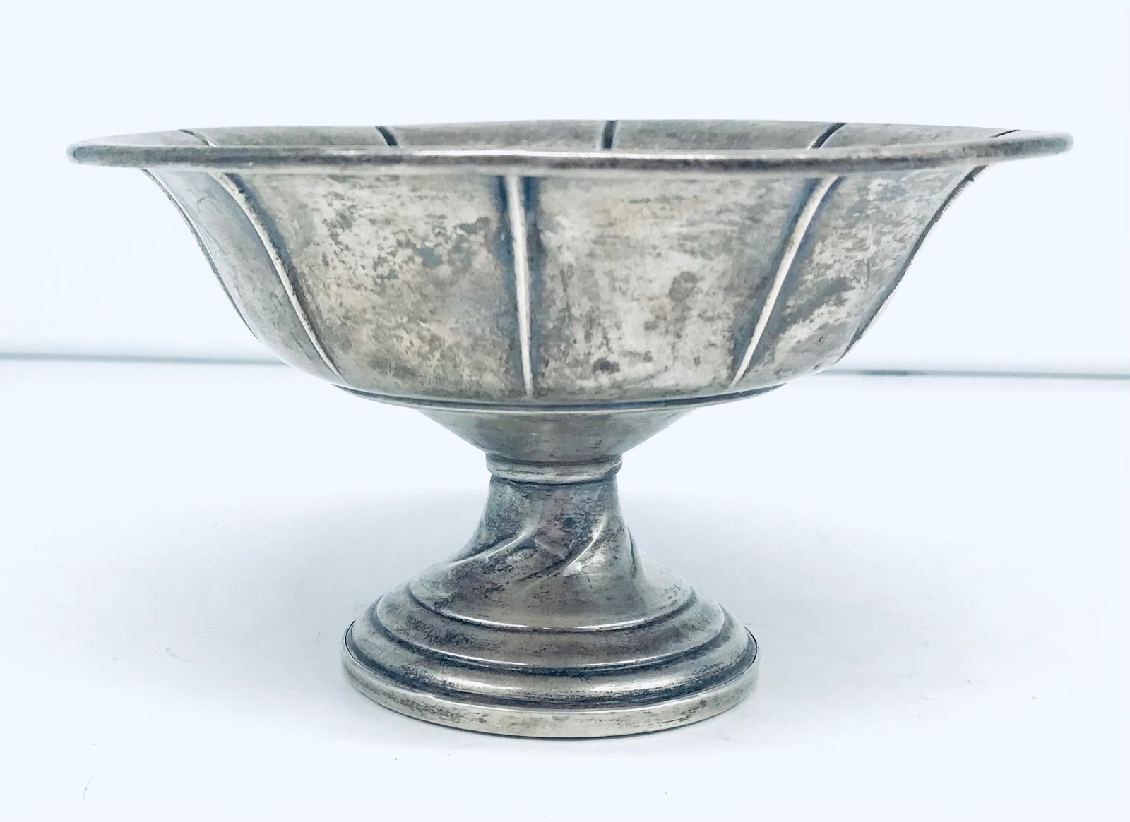 Preisner Silver Co Footed & Weighted Sterling Silver Candy/Nut Dish 4.9 Troy oz
