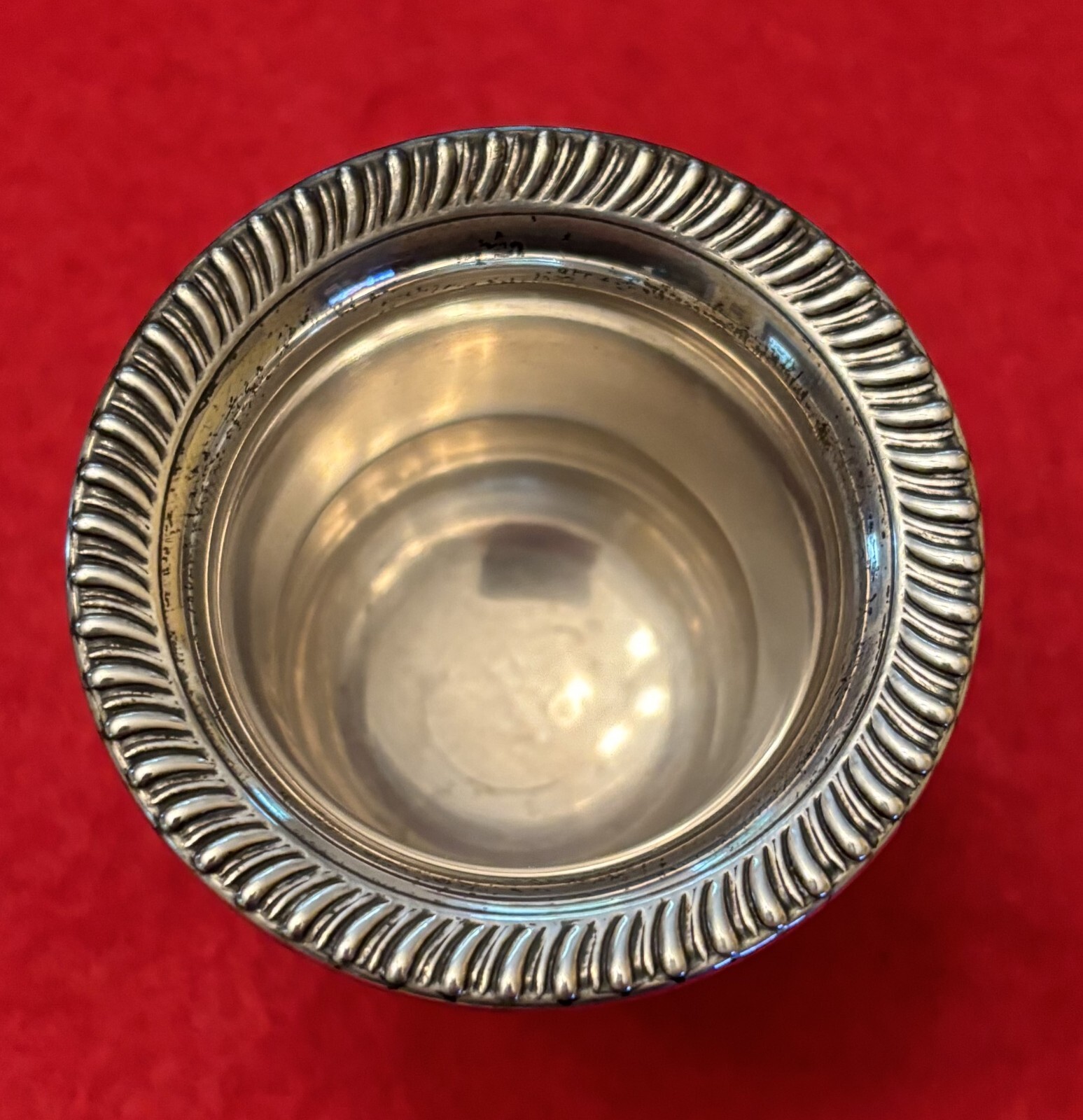 Sterling Silver Vintage Toothpick/Match Holder Urn With Handles by Fisher