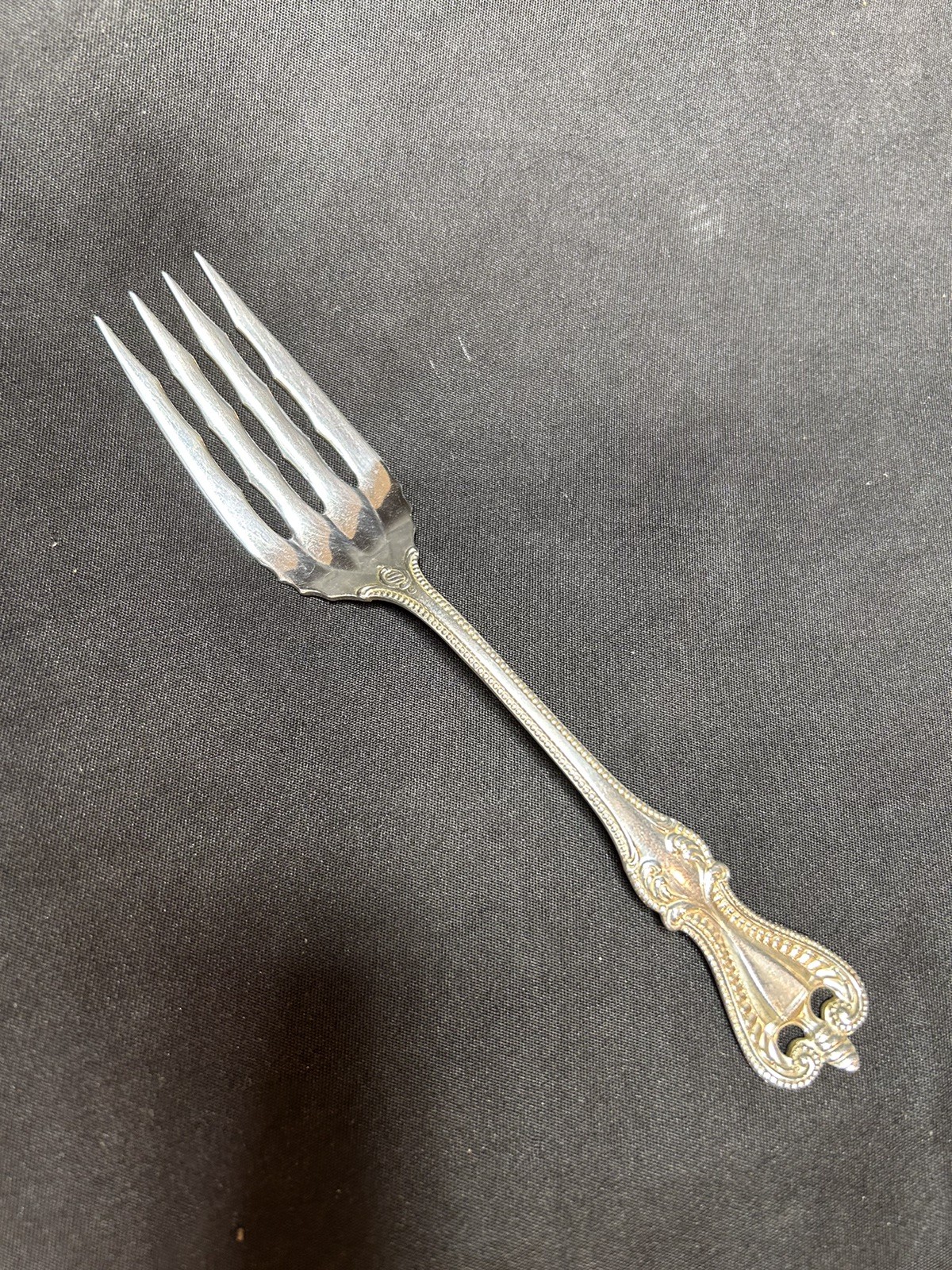 Towle Sterling Old Colonial Salad Fork No Monogram 6.25″ EUC