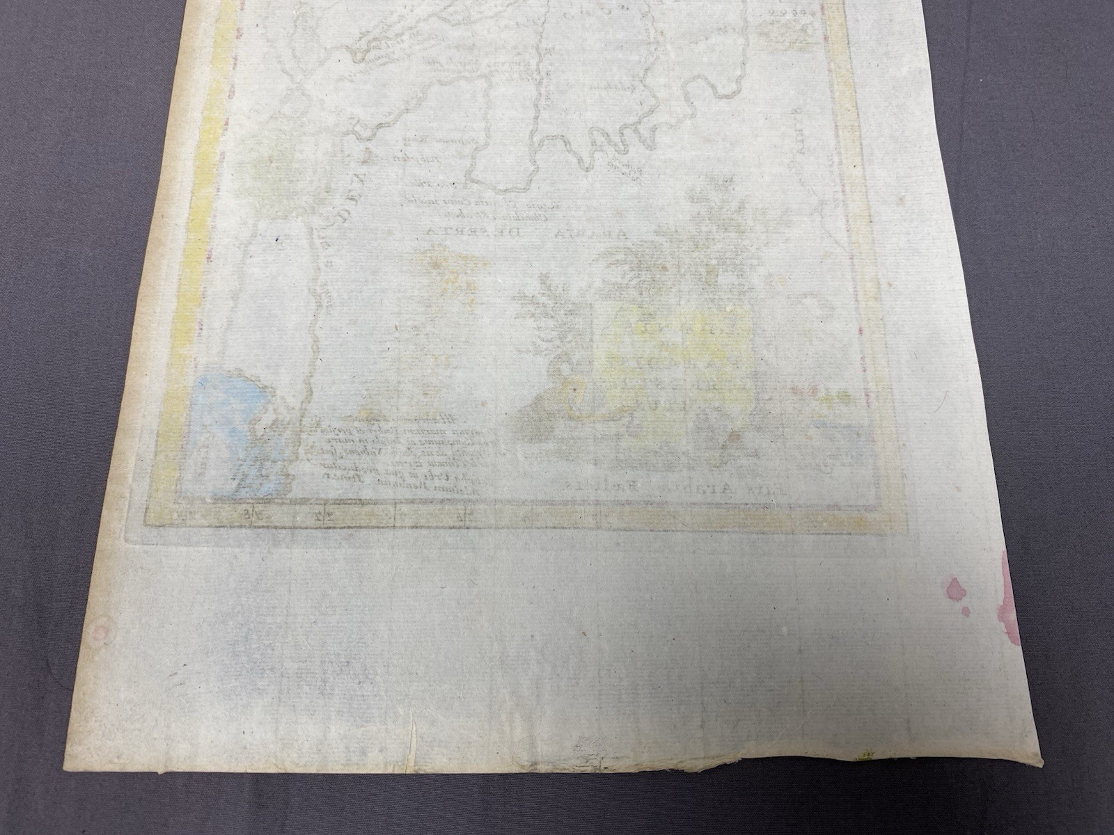 The Situation Of Eden 1712 Iraq, Garden Of Eden Samuel Bochart Antique Map
