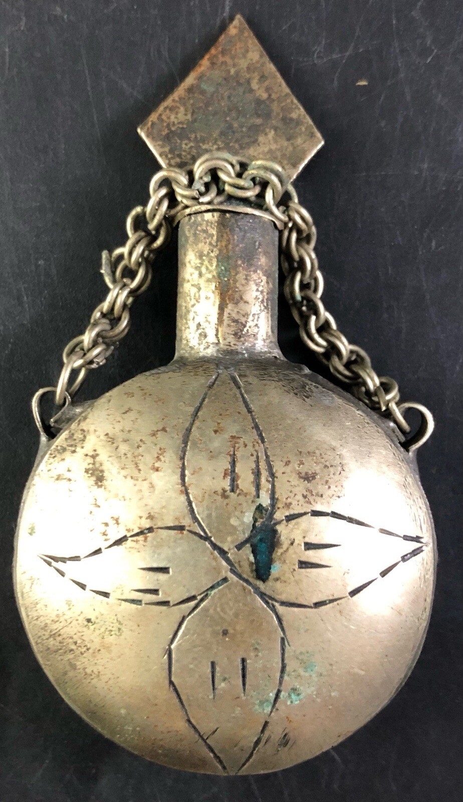Antique Kohl Handmade Prefume Snuff Bottle Tl4