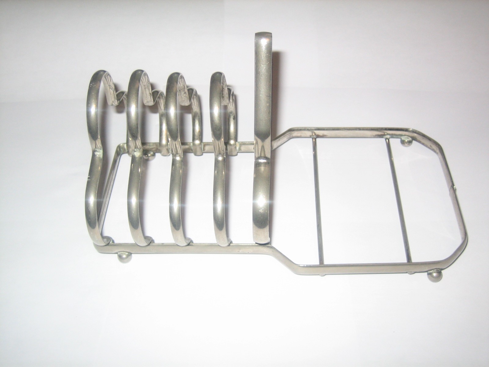 Vintage Silver Plate England Toast/Mail Holder