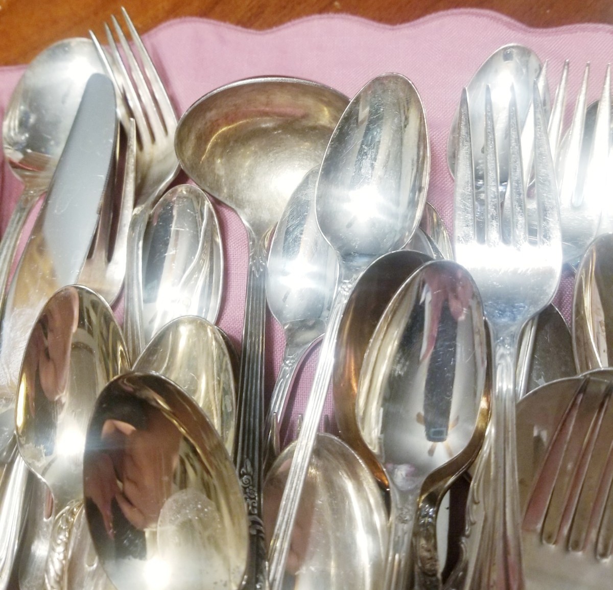 Vintage Silver Plated Flatware Mixed Lot, 70+ Unsearched Silverware Pieces Box2