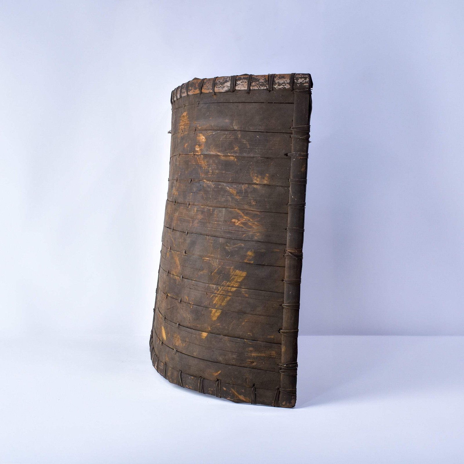 Kuba Bamboo Woven Shield Congo