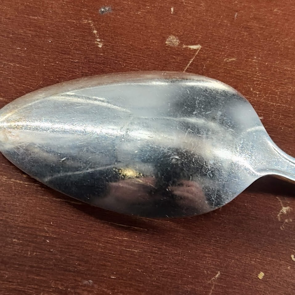 6 Oneida Longchamps Chaumont Serving Spoon Tablespoon Silverplate 1935 flatware