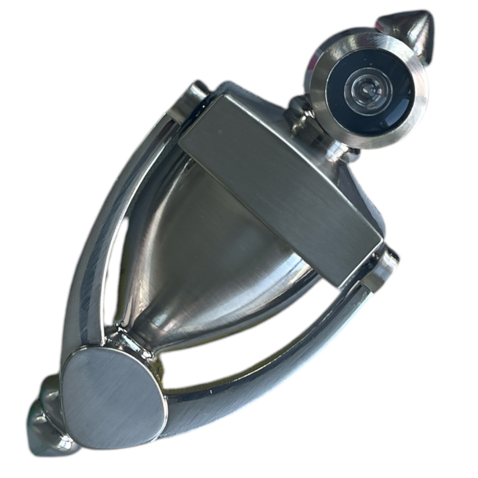 Ultra Hardware Stainless Steel Door knocker With Viewer (Case Of 12)