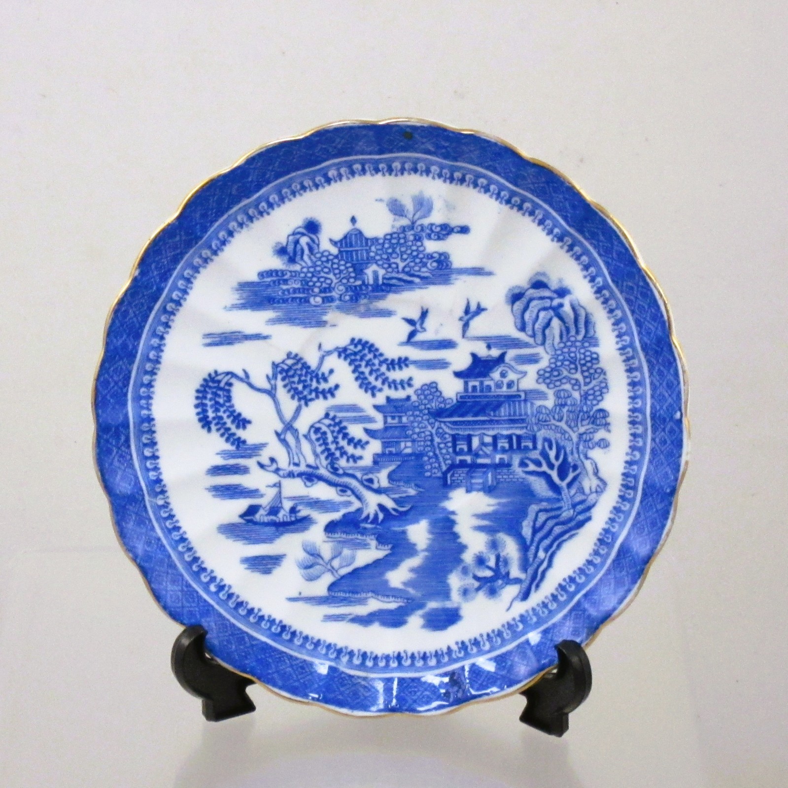 Copeland Spode Mandarin 282314 Blue Willow Saucer Fine Bone China