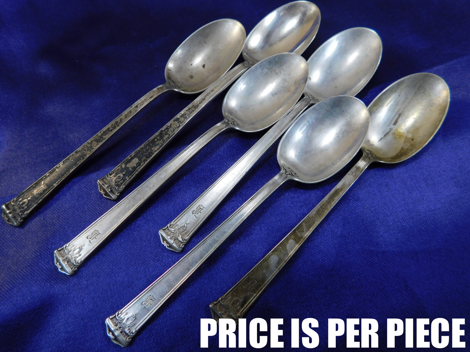 J.S. CO. / INTERNATIONAL STERLING SILVER DEMITASSE SPOON – VERY GOOD MT