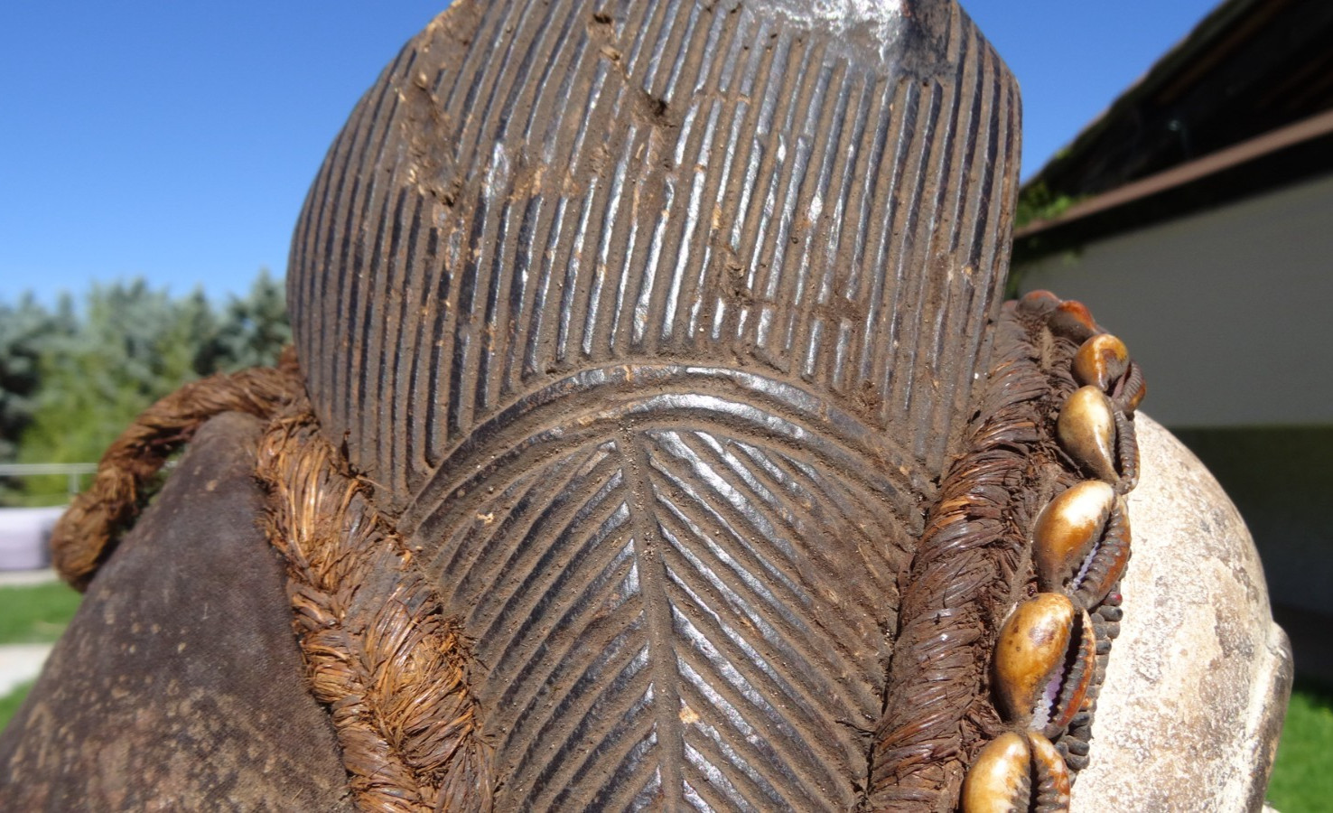 PUNU Okuyi Mask 32 cm Gabon African Art