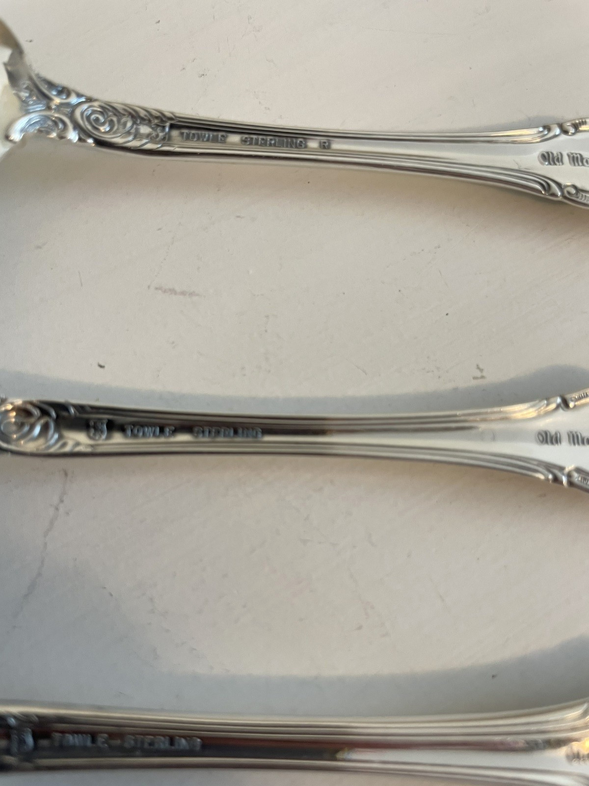 Old Master by Towle Sterling Silver 4 pc. Place Setting 1950s