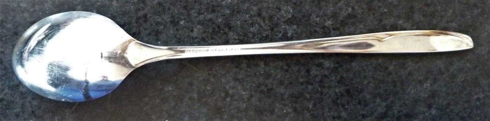 ICE TEA SPOON , Supreme CONCEPT pattern 7 3/8″ Mid Century Modern