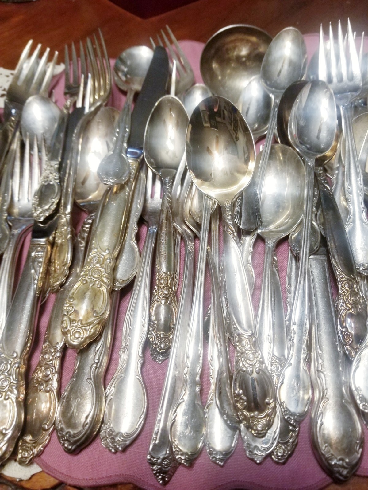 Vintage Silver Plated Flatware Mixed Lot, 70+ Unsearched Silverware Pieces Box2