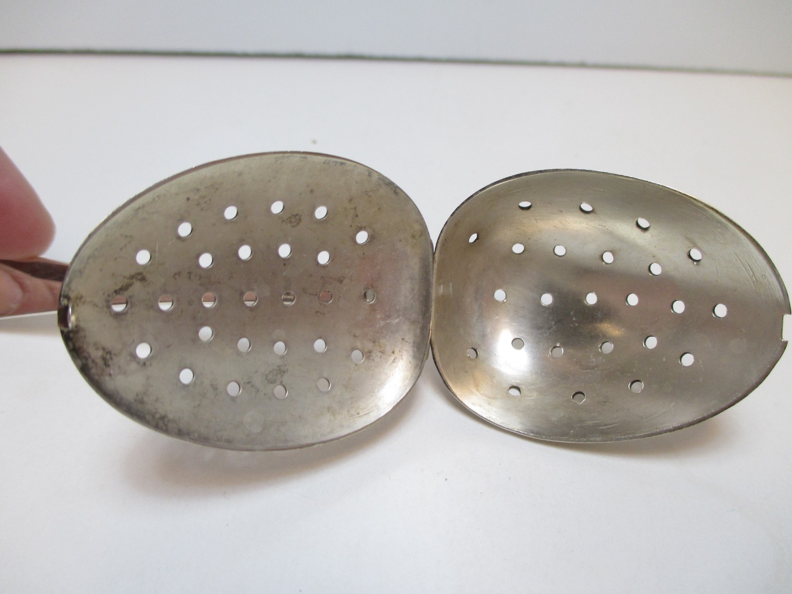 Vtg Webster Sterling Tea Strainer Infuser Spoon 36 grams