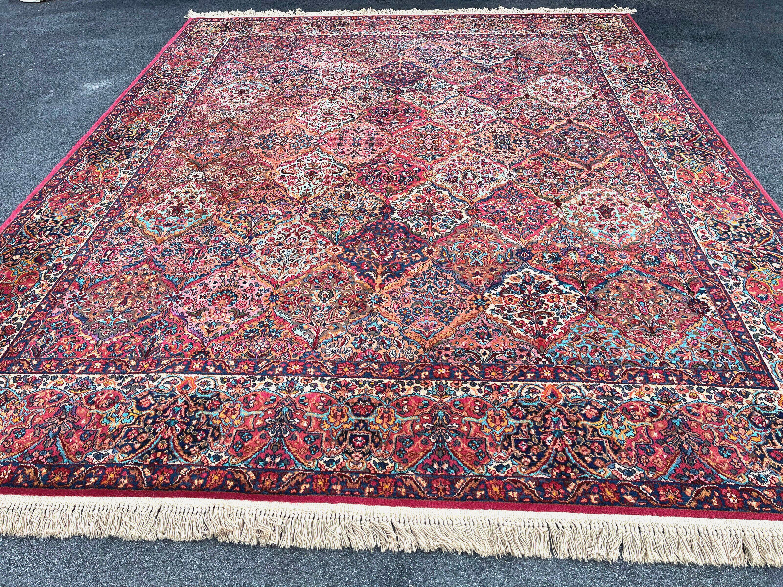 Antique American Karastan Kirman Rug 10x12FT