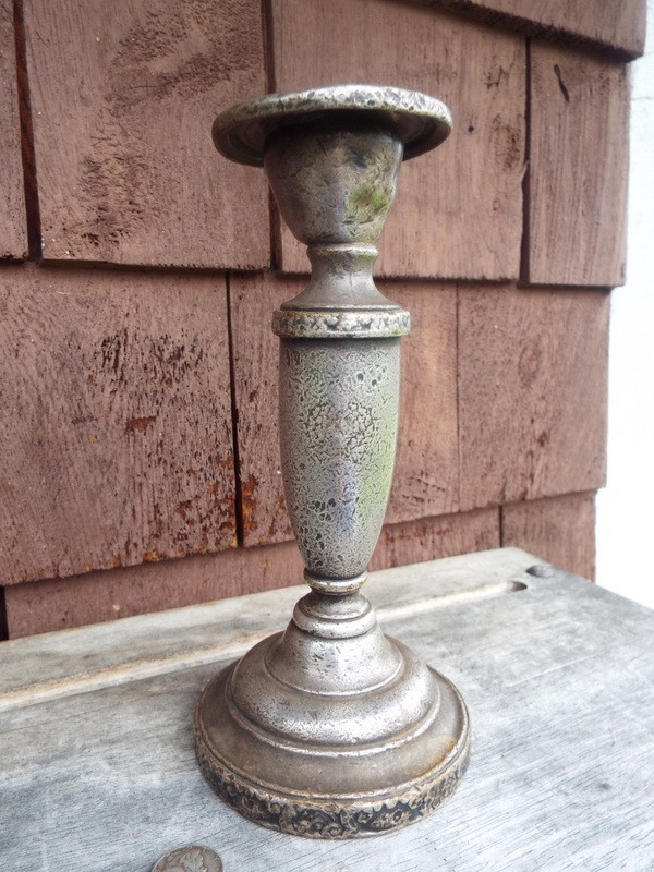 2.13 lbs. International Silver Co. Candlestick For The Waldorf Astoria c.1952