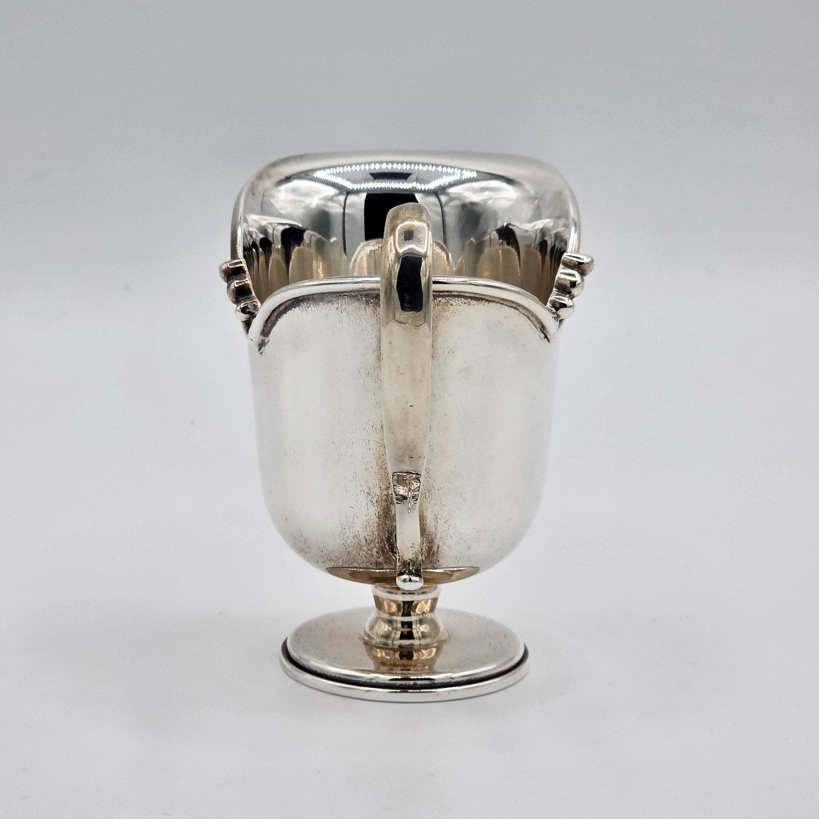 Gonzalo Moreno Mexican Sterling Silver Helmet Creamer Hecho en Mexico 0.925
