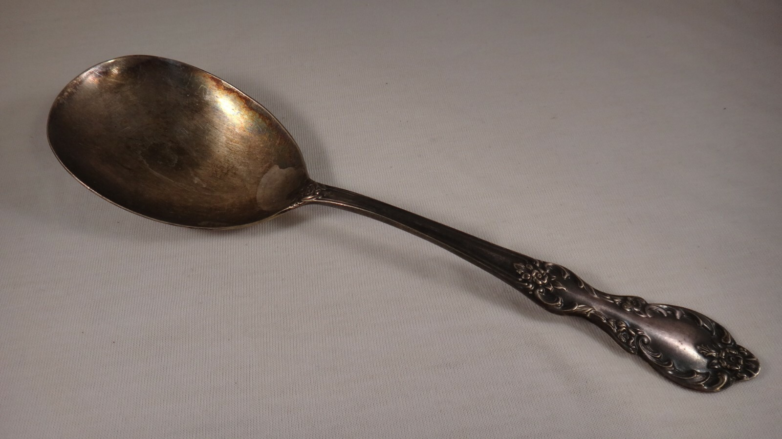 WM ROGERS MFG CO EXTRA PLATE – Serving Spoon – Original Rogers